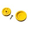 Nichipet EX Plus Thumb Knob Set, Yellow, 20μl, 100μl, 200μl