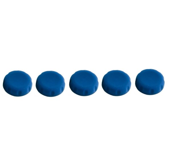 mLINE Caps, Single & Multichannel, All Volumes, Set of 5, Blue