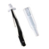 Tip Ejector P2G, P2L, P2N,  P10G, P10L, P10N, Metal with White Plastic End & Adapter (Gilson)