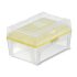 BrandTech TipBox with Tip Tray, Empty, Yellow, Stackable, PP, 200μL (BrandTech)