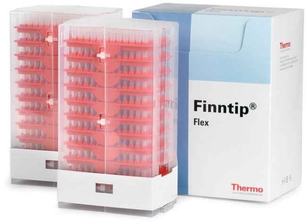 Thermo Scientific Finntip Flex 10 Bulk, 0.1-10μL, Pink, 1000/bag (Thermo Scientific)