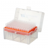 SoftFit-L Tips for Rainin LTS, 300μL, Filtered, Sterile, Hinged Rack, Orange, 4800 Tips (Thermo Scientific)