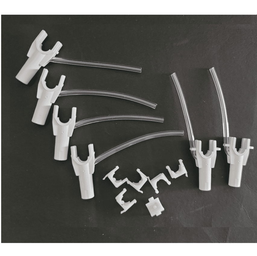 Rainin Nozzle Set with Tubing, Adjustable Spacer Multichannel, 6